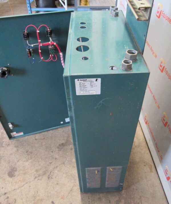 Reliance Electric 50H4160 Control Switch 50HP VTAC 7 460V Disconnect Cabinet I7B