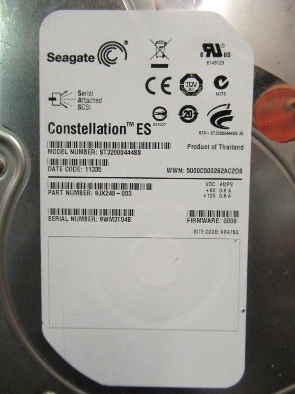 Seagate SATA SAS Hard Drive 73GB 250GB 500GB 750G 2TB HDD Lot of 11