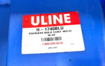 Lot of 4 Uline Bulk Container w/Lids H-1740BLU 45x45x44 Blue Tote Bin Gaylord