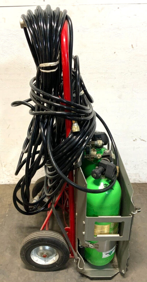 MSA 807052 Port Aire Quick-Fill Portable Air Supply System w/Tanks & Cart E9A