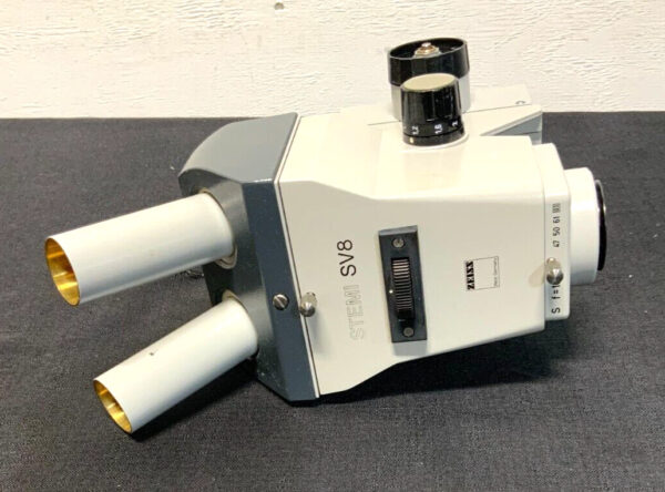 Carl Zeiss Stemi SV8 Industrial Wide Head Stereo Microscope Focusing Assembly