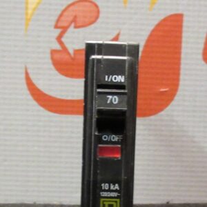 Square D QO170 Circuit Break 70 Amp Plug In 120/240 Volt New Lot of 11