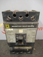Square D KAL36225 225A 600V Molded Case Lug To Lug Circuit Breaker 3 Pole 66B