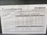 Comprehensive Pro-Hex CT-9500 Crimp Tool Crimping Dies Case Coaxial Connector