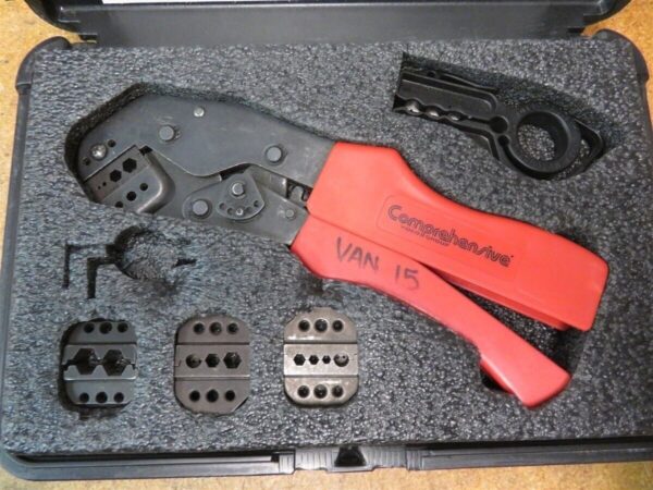 Comprehensive Pro-Hex CT-9500 Crimp Tool Crimping Dies Case Coaxial Connector