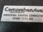 Comprehensive Pro-Hex CT-9500 Crimp Tool Crimping Dies Case Coaxial Connector