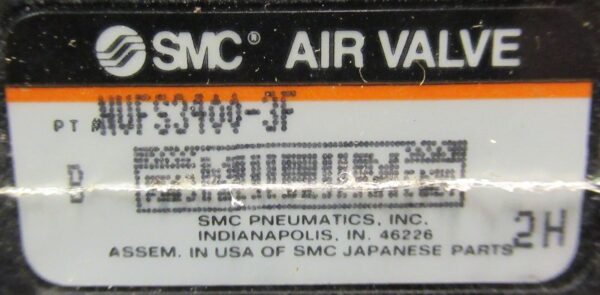 NEW SMC NVFS3400-3F Solenoid Air Operated Pilot Valve Control 110VAC Coil FS4H
