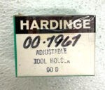 Hardinge 00-D 00-7967 Adjustable Tool Holder For Turret Lathe 1-3/8" Shank 251B