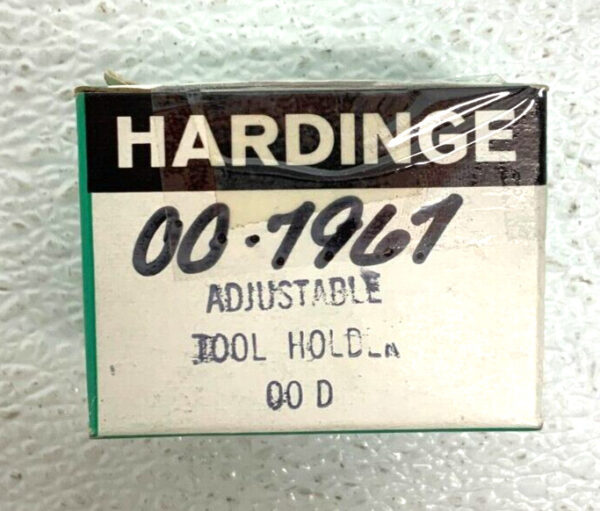 Hardinge 00-D 00-7967 Adjustable Tool Holder For Turret Lathe 1-3/8" Shank 251B