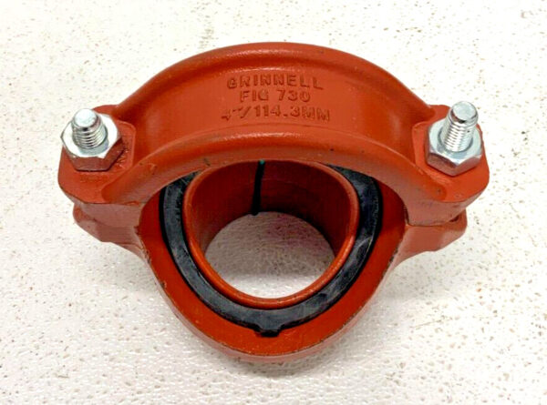 Lot of 3 Grinnell FIG 730 Grooved 4" x 3" Mechanical Female Tee Outlet A4A