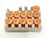 NEW Lot of 11 Tyco TY2131 1/2" Brass Upright Fire Sprinkler Head 93C 200F 242E
