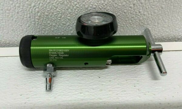 Mada Medical Barb Outlet Oxygen Click Regulators R1835-15GB CGA 870 Lot of 10