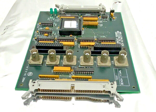 Varian Inova 0190257200 0190257500 NMR Breakout Board BD 6x BNC Outlet Green PCB