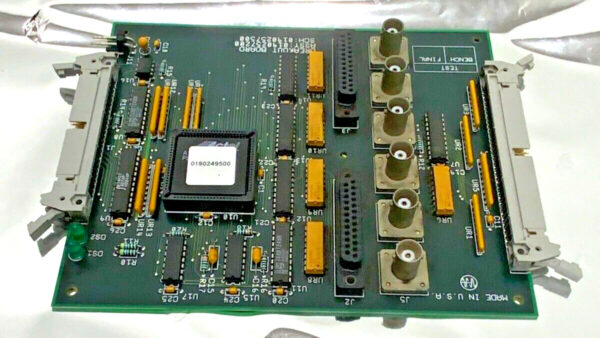 Varian Inova 0190257200 0190257500 NMR Breakout Board BD 6x BNC Outlet Green PCB