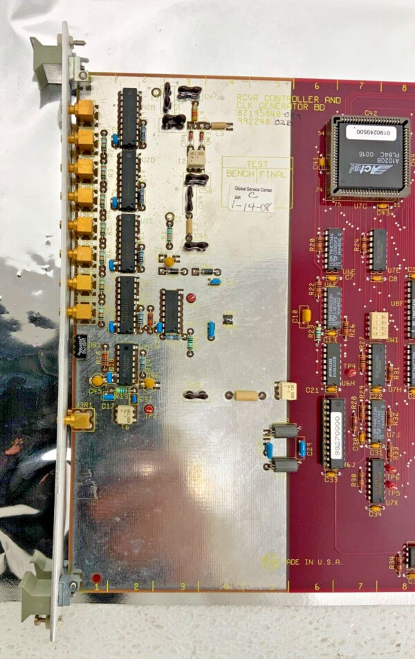Varian Inova 992248 87195840 Receiver RCVR Controller & CLK Clock Generator BD