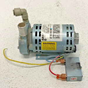 Gast Reliance Electric 0532-104A-G621X Motor Mounted Rotary Vane Vacuum Pump 47B