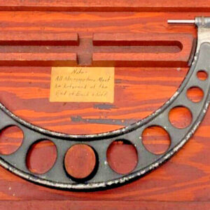 Brown & Sharpe 9"-10" Vintage Outside Micrometer Machinist Tool 43B