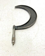 Brown & Sharpe 5-6" Disc Blade Slant Line Machinist Outside Micrometer 266D