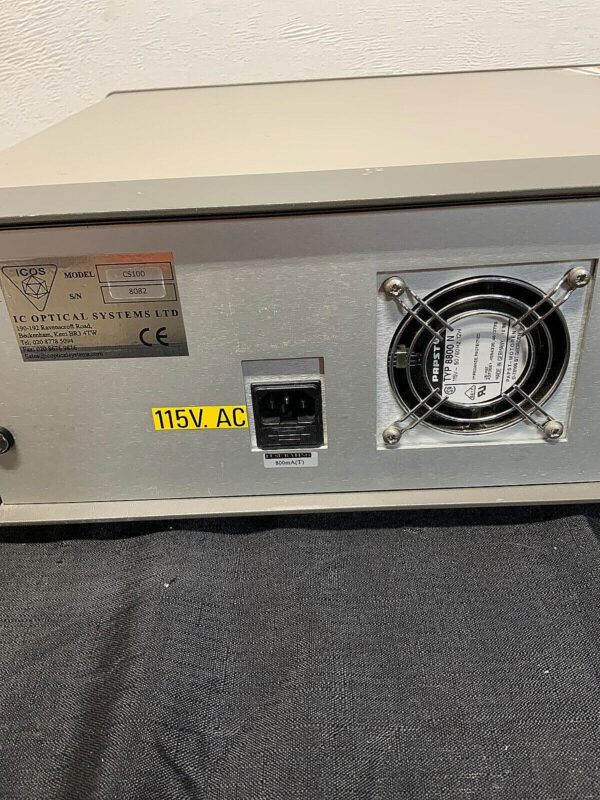 IC Optical CS100 Control System Closed Loop Controller Tunable Etalon AS-IS 17A
