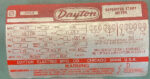 Dayton 5K617F Electric Capacitor Start Motor .5HP 1140RPM 115/230V 60HZ 16B