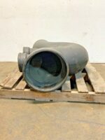 Charlotte XH 175 12" Dia Running Trap w/6" Double Hub Vent Industrial Pipe G6C