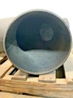 Charlotte XH 175 12" Dia Running Trap w/6" Double Hub Vent Industrial Pipe G6C