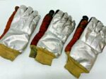 Lot of 3 Magid 7137SLBWLK Weld Pro Aluminized Back Welding Gloves 257F