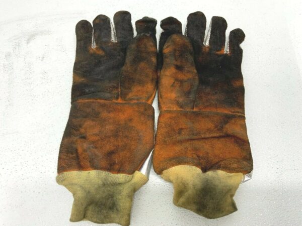 Lot of 3 Magid 7137SLBWLK Weld Pro Aluminized Back Welding Gloves 257F