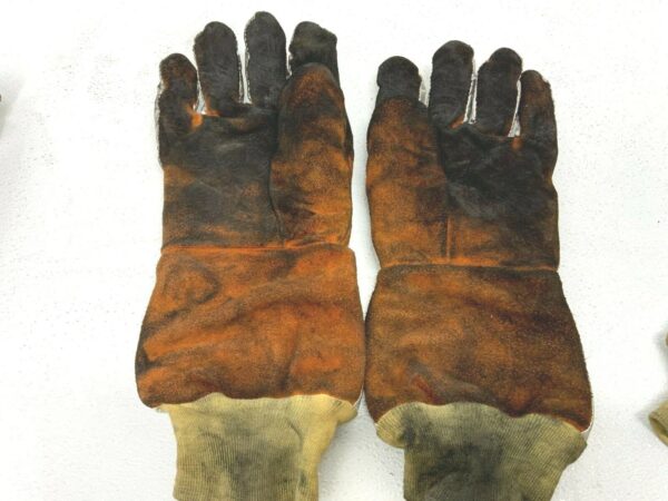 Lot of 3 Magid 7137SLBWLK Weld Pro Aluminized Back Welding Gloves 257F