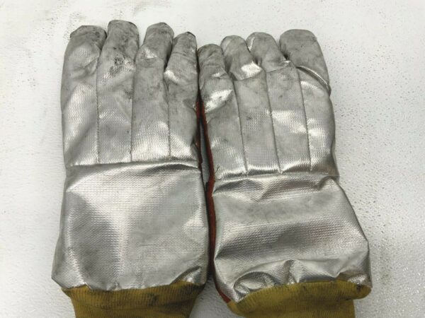 Lot of 3 Magid 7137SLBWLK Weld Pro Aluminized Back Welding Gloves 257F