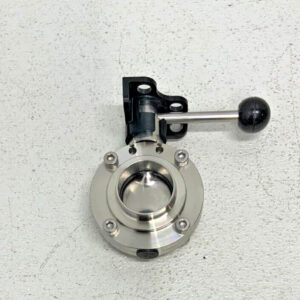 NEW GEA Tuchenhagen 236310010196 2" Hygienic Butterfly Valve PN10 AISI 304 242G