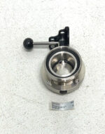 NEW GEA Tuchenhagen 236310006795 71006549 2.5" Hygienic Butterfly Valve PN10 SS