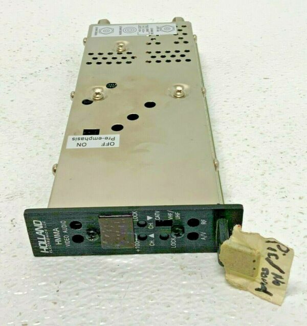 AS-IS Holland HMMA Video Audio Input Modulator CATV Card NO AUDIO 245D