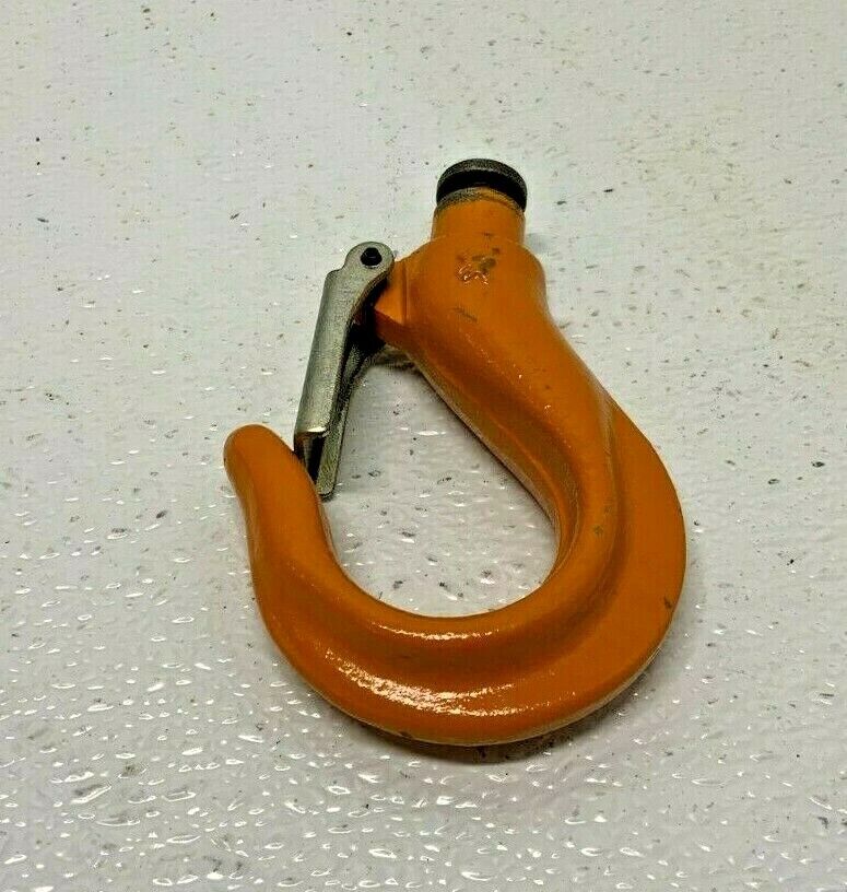 Harrington ER1FS2011 Steel Bottom Hook Assembly 3 Ton Hoist Lever 253F_0 Harrington ER1FS2011 Steel Bottom Hook Assembly 3 Ton Hoist Lever 253F