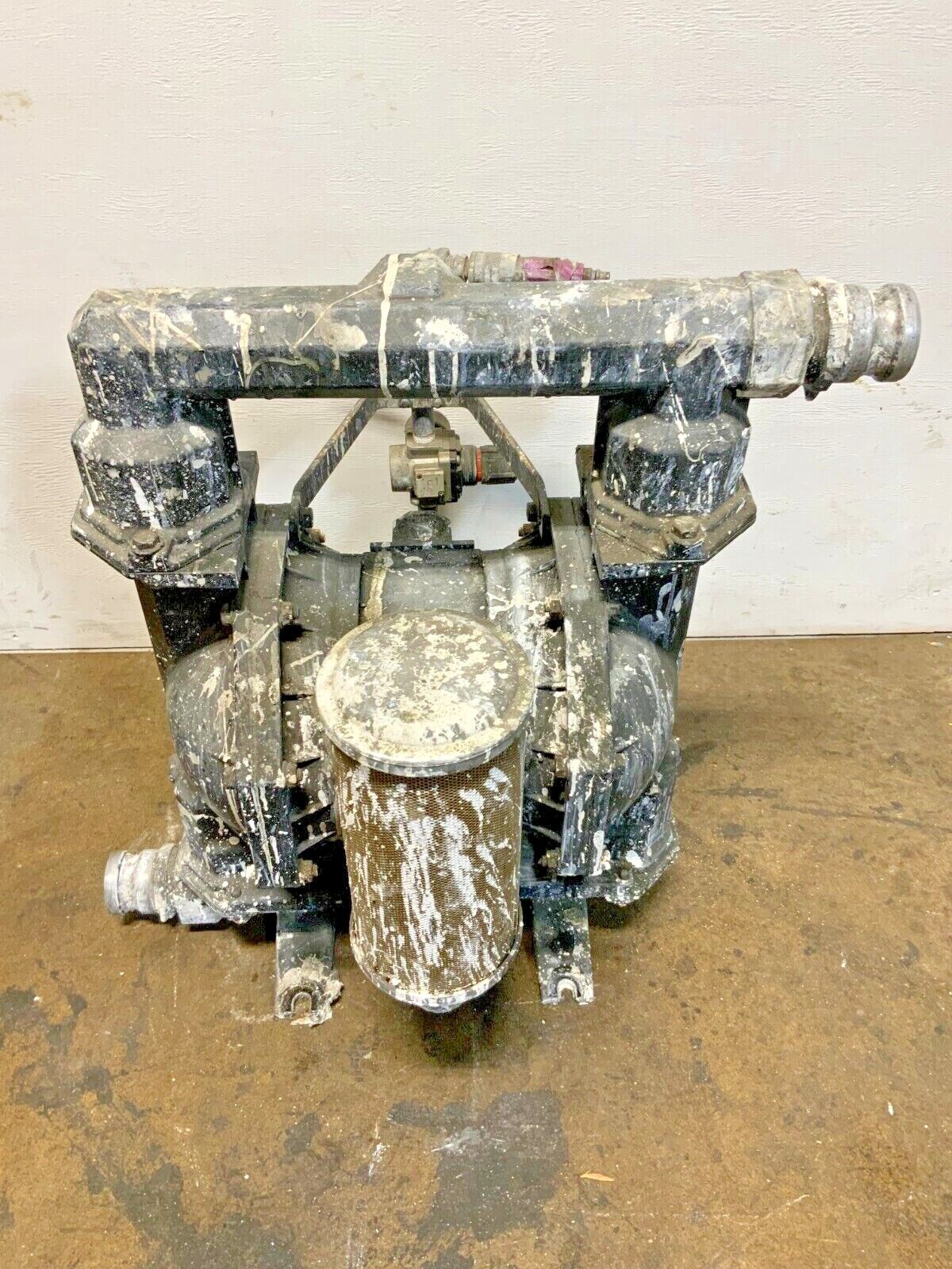 Ingersoll Rand ARO Air Operated Pneumatic Aluminum Double Diaphragm Pump A10A_5 Ingersoll Rand ARO Air Operated Pneumatic Aluminum Double Diaphragm Pump A10A