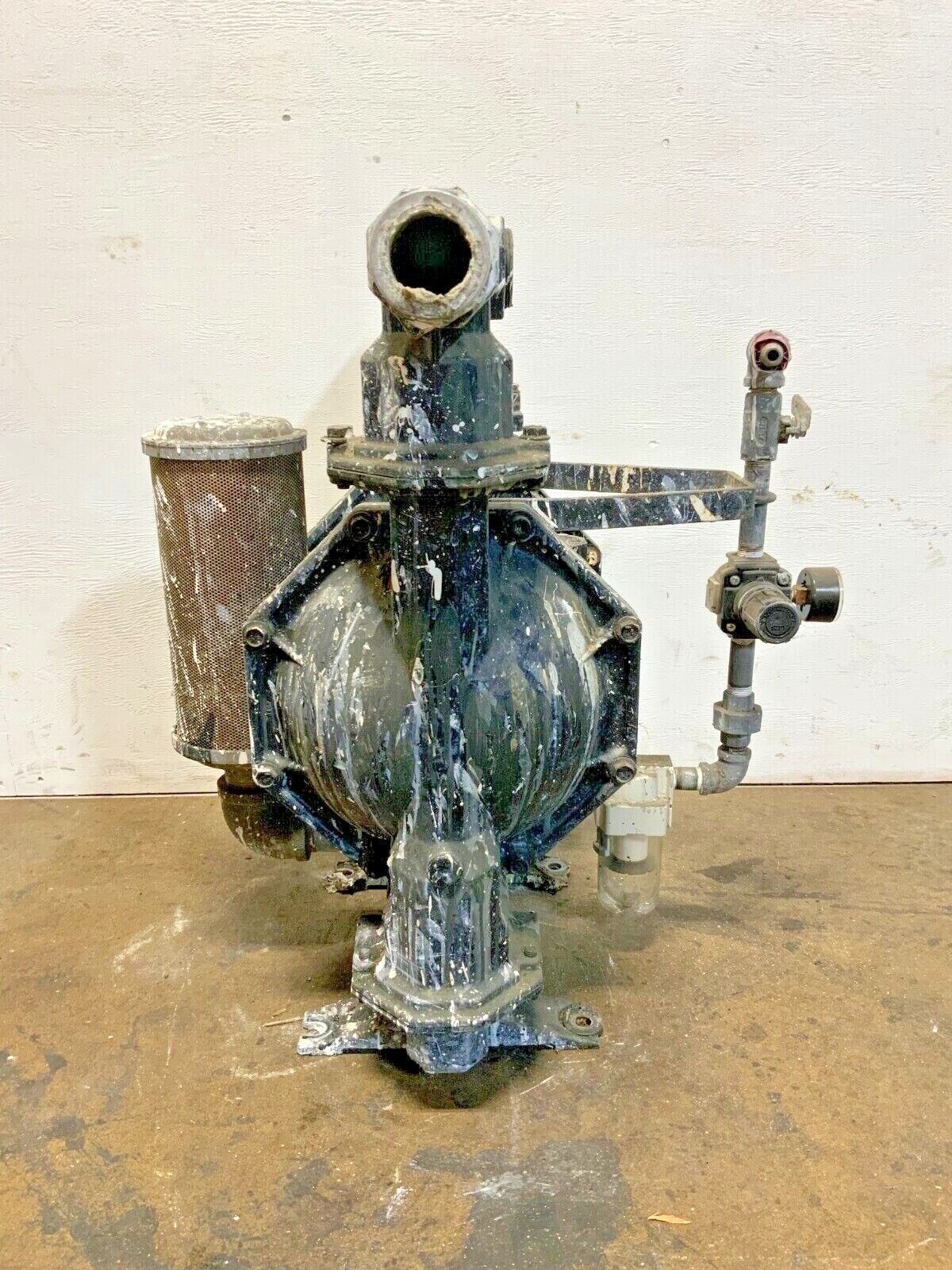 Ingersoll Rand ARO Air Operated Pneumatic Aluminum Double Diaphragm Pump A10A_9 Ingersoll Rand ARO Air Operated Pneumatic Aluminum Double Diaphragm Pump A10A