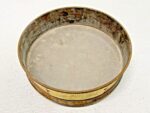 Set of 2 USA Standard Sieve Series Brass 8" Dia 50, 200 1 Base 1 Lid Lot #12
