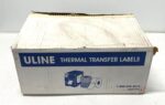 ULINE S-5954 Open Case 3 Rolls 6x4 Thermal Transfer Labels Zebra Eltron 43A