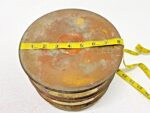 Set of 2 USA Standard Sieve Series Brass 8" Dia 50, 200 1 Base 1 Lid Lot #12