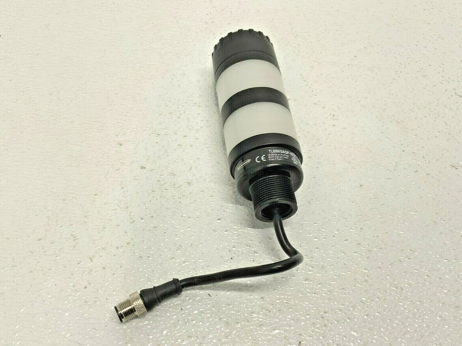 Banner TL50WGAQP-15751 2 Color Audible Indicator Tower 18-30VDC or 24VAC 268F_0 Banner TL50WGAQP-15751 2 Color Audible Indicator Tower 18-30VDC or 24VAC 268F