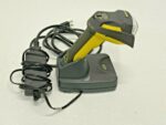 Cognex 821-0013-IR Bar Code Scanner 30205-0215E Charge Base Cradle Cord 266D