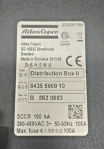 Atlas Copco DB Power Mac Distribution Box 8435-5660-10 w/ 6 Cords 480V B3B