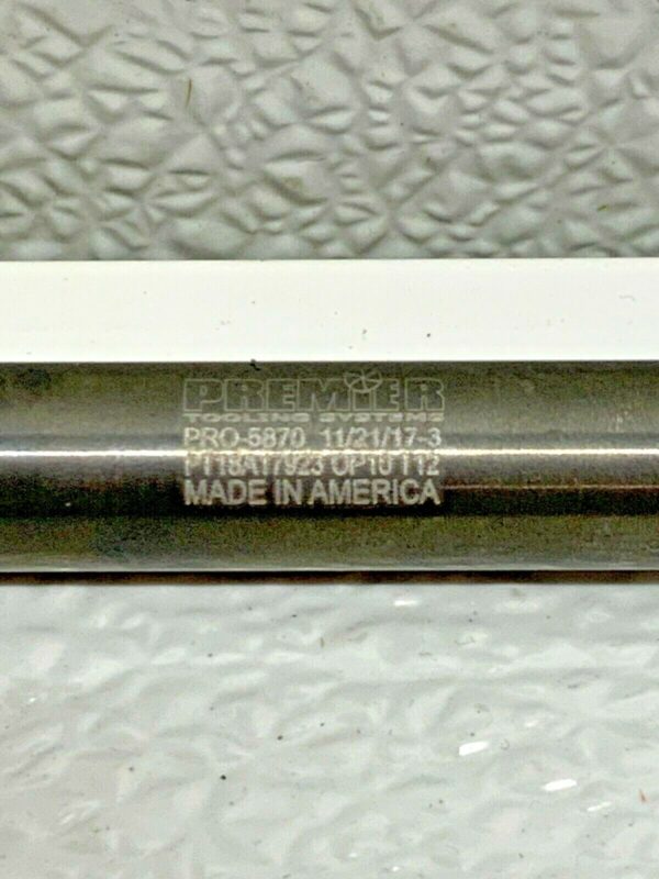 Premier Tooling Systems PRO-5870 PT18A17923 Carbide Drill Bit Tooling Lot 6 254J