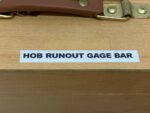 United Tool Supply Hob Runout Gage Bar 12"X1" Tooling Machinist Bore 54B