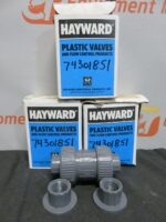 Hayward TC10075ST 3/4" Ball Valve PVC True Check SOC Threaded New Lot of 3