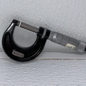 Starrett 436XRL Carbide Micrometer 1’ Toolmaker Machinist Inspect Carbide 241E