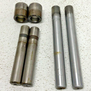 Lot of 6 Danly 6" 9" Microme Steel Guide Die Post 1.5" Die Bushing 23D