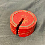 Lot Of 4 Rice Lake 100 810.5g/1.8 lbs Slotted Calibration Cast Iron Weight 65A