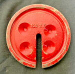 Lot Of 4 Rice Lake 100 810.5g/1.8 lbs Slotted Calibration Cast Iron Weight 65A