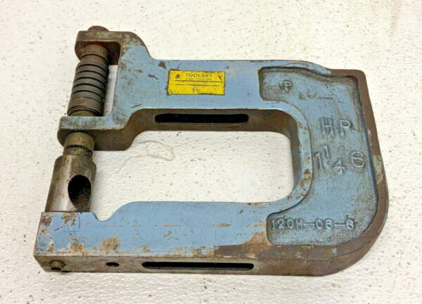 Tool Set Unit Tooling 120H-06-6 C Frame Punch Sheet Metal Hole Press Brake 57B